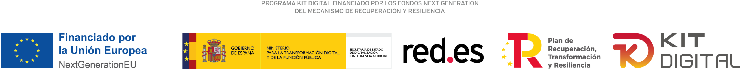 Programa Kit Digital financiado por la Unión Europea – NextGenerationEU